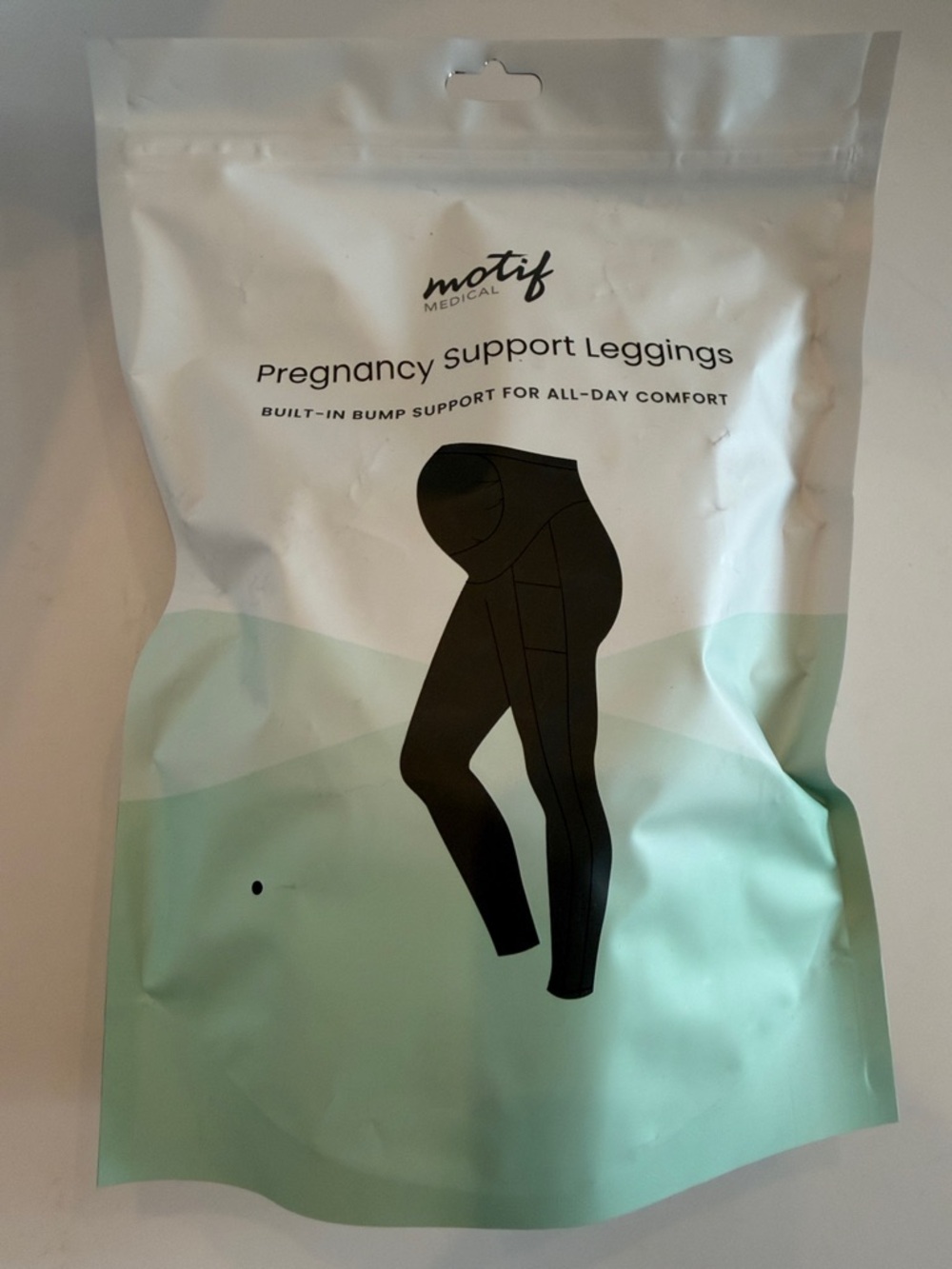 Motif Medical Maternity Pregnancy Support Leggings size medium NWT